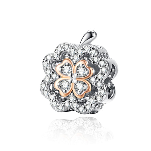 Veile Studios 925 Sterling Silver Zircon Beaded Diy Bracelet Charm Bracelets