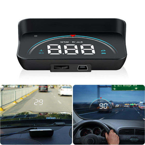 Universal Car Obd2 Hud 3.5 Inch Vehicle Head Up Display Other Instruments & Gauges