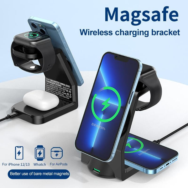 Multi Function Magnetic Wireless Charger Chargers & Cradles