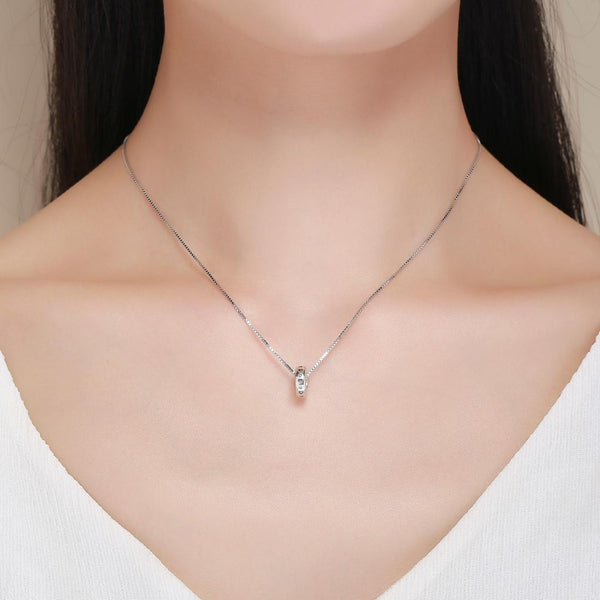 925 Sterling Silver Heart Shaped Beads For Diy Bracelets Charms & Pendants