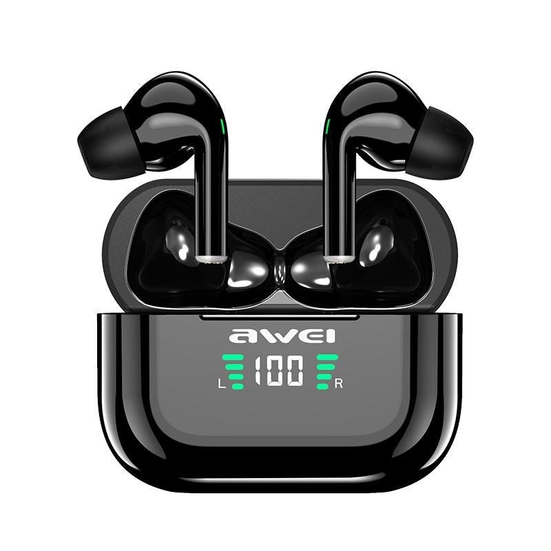 Wireless Tws Headset With Bluetooth 5.0 And Led Display Headsets