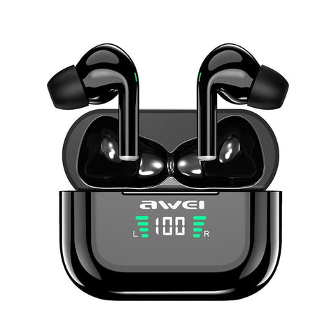 Wireless Tws Headset With Bluetooth 5.0 And Led Display Headsets