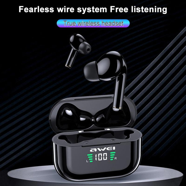 Wireless Tws Headset With Bluetooth 5.0 And Led Display Headsets