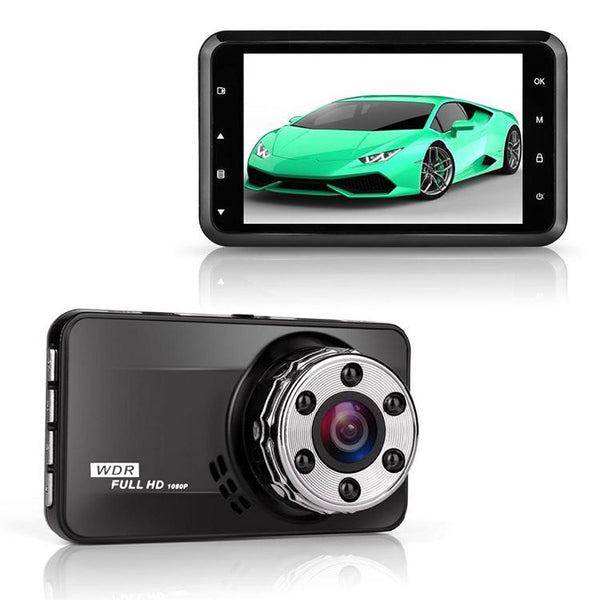 Hd Night Vision Car Dvr With Usb Hidden Recorder And Reversing Video Monitor Rear View Monitors/Cams & Kits