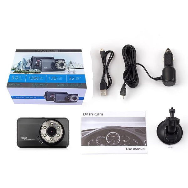 Hd Night Vision Car Dvr With Usb Hidden Recorder And Reversing Video Monitor Rear View Monitors/Cams & Kits