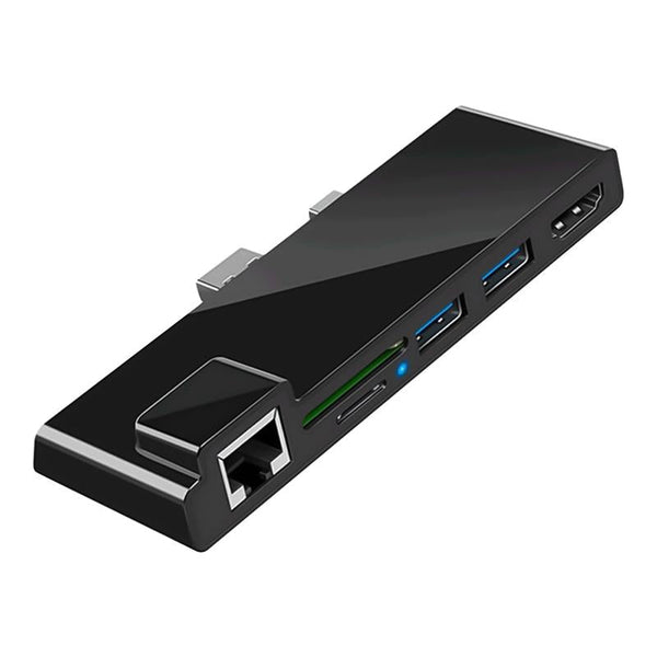 6 In Rj45 / Usb 3.0 Hdmi Sd Tf Hub For Surface Pro Usb Cables Hubs & Adapters