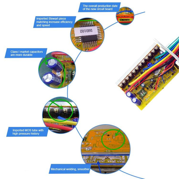 48V 500W 12 Tube Brushless Intelligent Dual Mode Electric Vehicle Controller Electric Bicycles