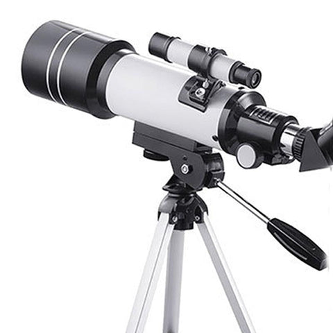 High Definition High Times Astronomical Telescope With Tripod 16X / 66X70 Telescopes