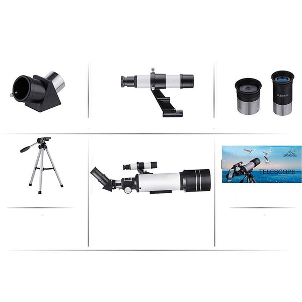 High Definition High Times Astronomical Telescope With Tripod 16X / 66X70 Telescopes