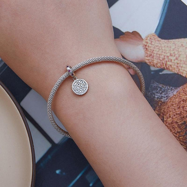 925 Sterling Silver Strawberry Cookie Pendant Beads For Diy Bracelets Charms & Pendants