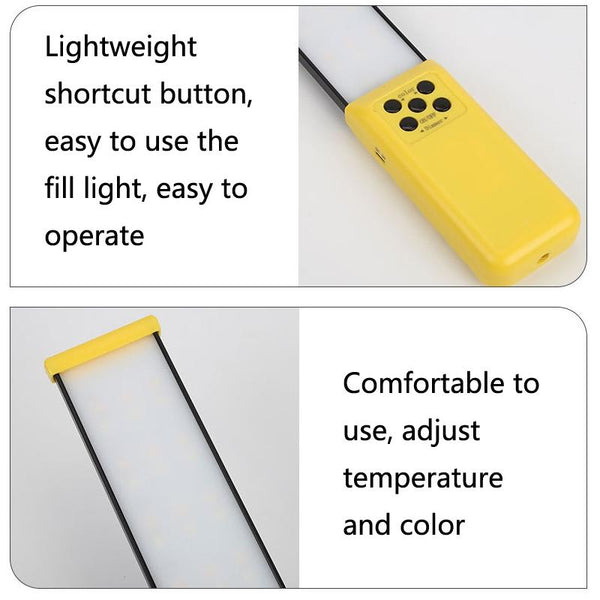 Outdoor Handheld Led Fill Light Stick With Dimming Portable Selfie Lights