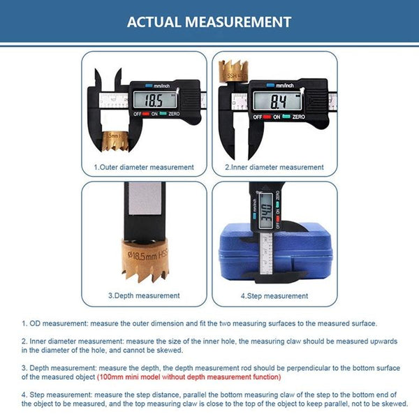 Digital Display Vernier Caliper Plastic Fiber Vernier Calipers
