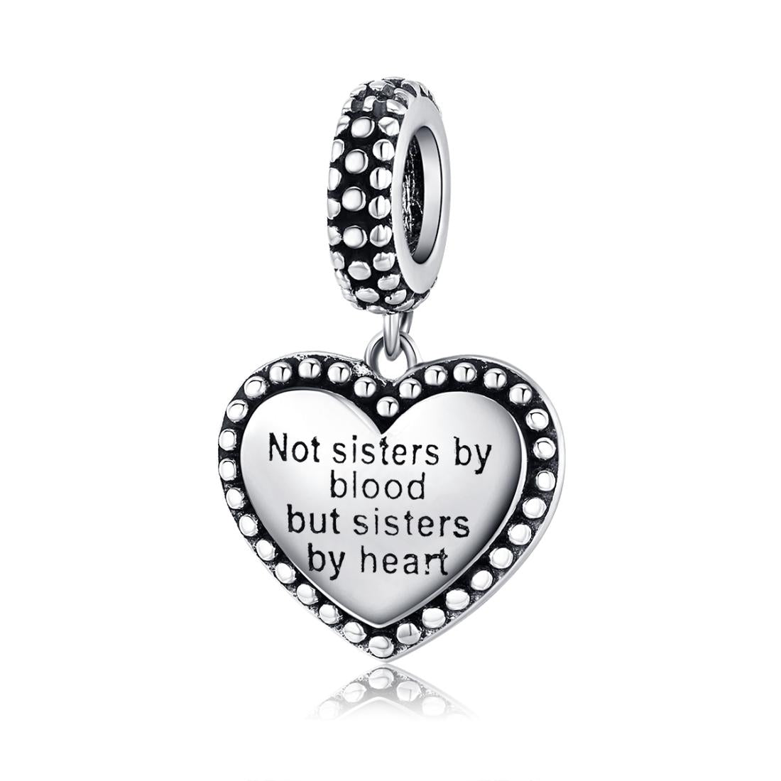 Retro Heart Charm For Diy Bracelets Charms & Pendants
