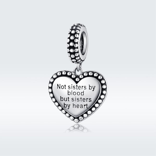 Retro Heart Charm For Diy Bracelets Charms & Pendants