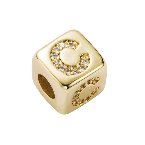 Brass Micro Inlaid Couple Red String Diy Bracelet Style Charms & Pendants