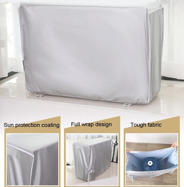 Waterproof Outdoor Ac Cover L 95 X 40 X 73Cm Portable Air Conditioners