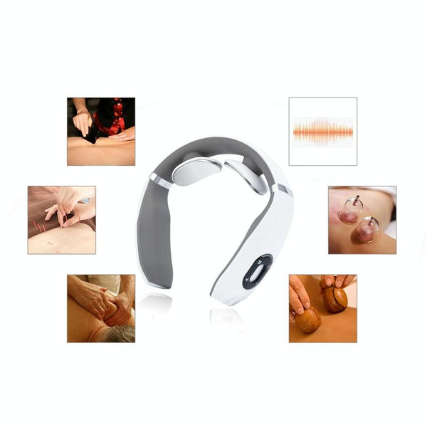 Intelligent Cervical Massager Electromagnetic Vibration Red Massagers