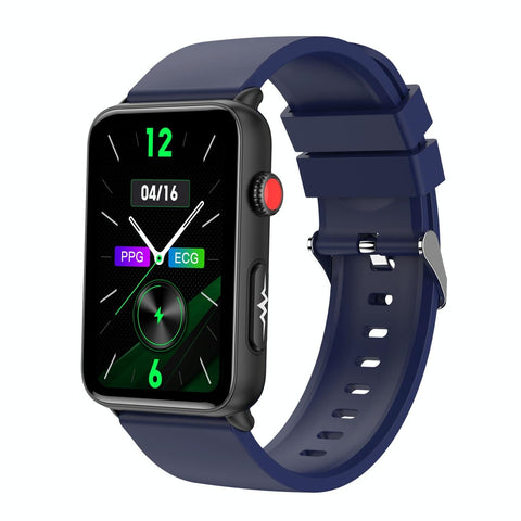 Bluetooth Smart Watch With Ecg Temperature And Heart Rate Silicone Smart Watches