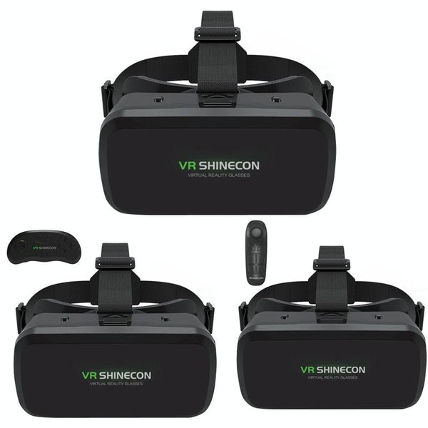 Virtual Reality Headset For Mobile Gaming G06a & B03 Handle Smartphone Vr Headsets
