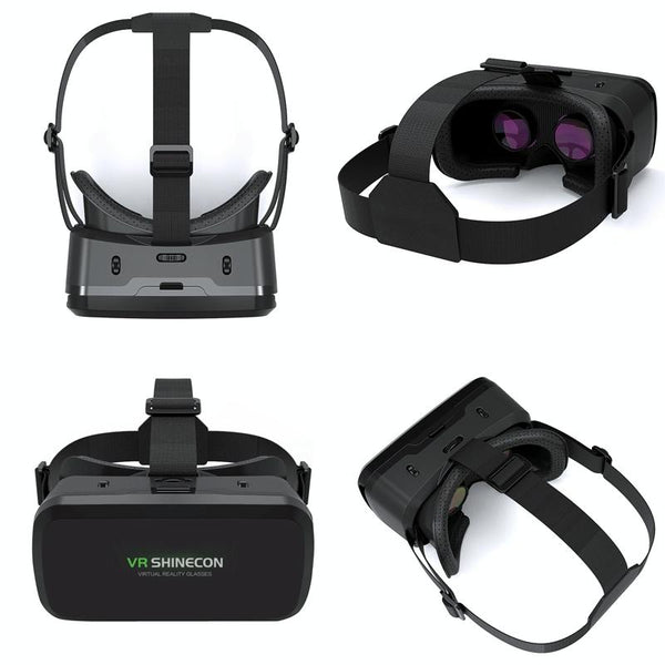 Virtual Reality Headset For Mobile Gaming G06a & B03 Handle Smartphone Vr Headsets