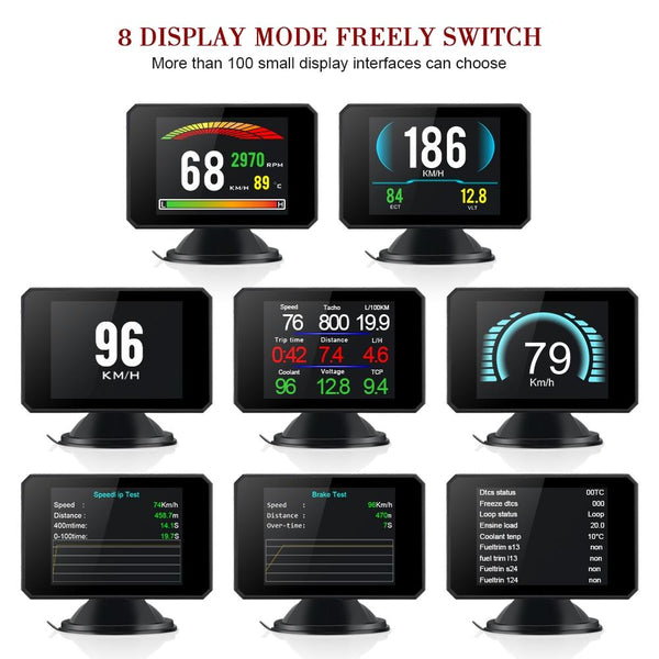 Car Hud Head Up Display Obd2 Code Eliminator Other Instruments & Gauges