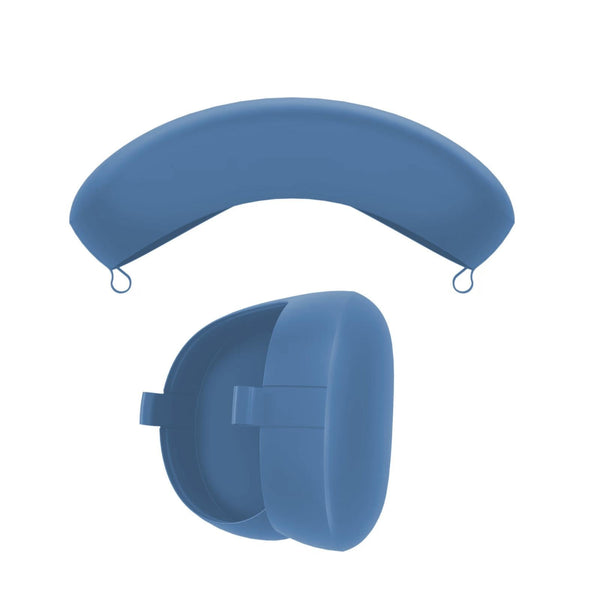 Apple Vision Pro Vr Headset Cover Silicone Blue Smartphone Vr Headsets