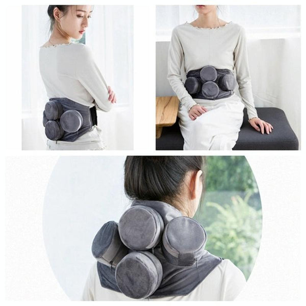 Smokeless Neck & Shoulder Moxibustion Clothing Thick Flocking Cover Scarves & Wraps