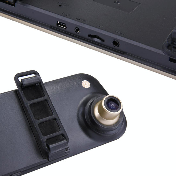 Rearview Mirror Dvr With Left Screen Display Rear View Monitors/Cams & Kits