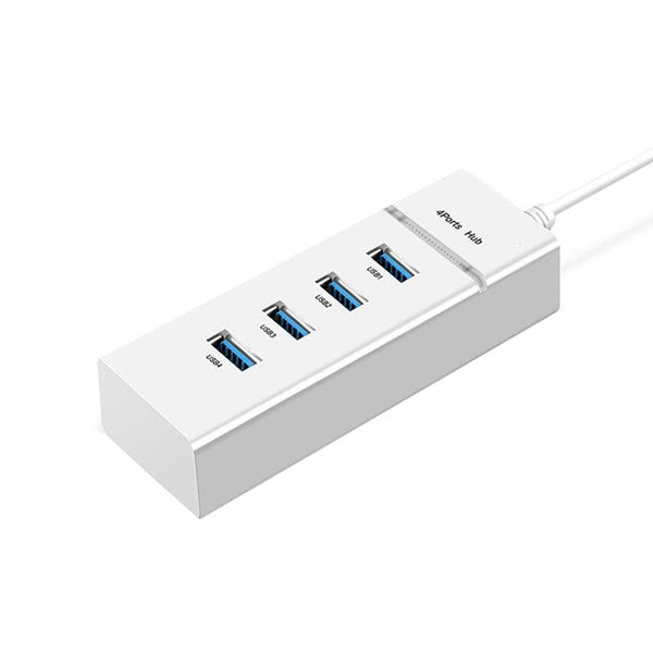 4 Port Usb 2.0 Hub With Light Bar 15Cm Cable Usb Cables Hubs & Adapters