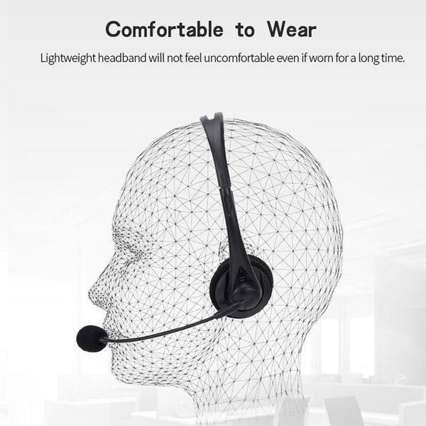 Usb Double Ear Student Headset For Teaching And Office Use Headsets