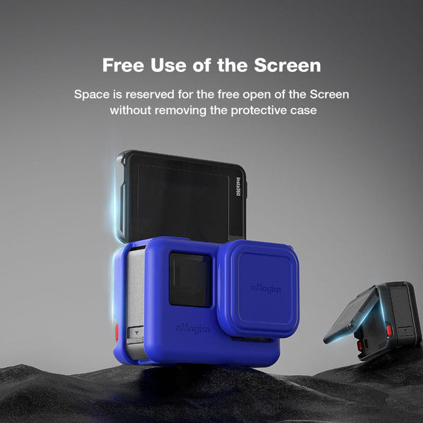 Silicone Case For Insta360 Ace Camera Protect Your Gear_Black Camera Cases Bags & Covers