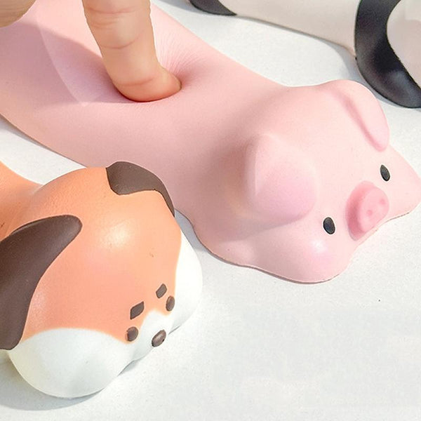 Memory Foam Mouse Pad With Cute Rabbit Pattern For Comfortable Wrist Support Mouse Pads & Wrist Rests