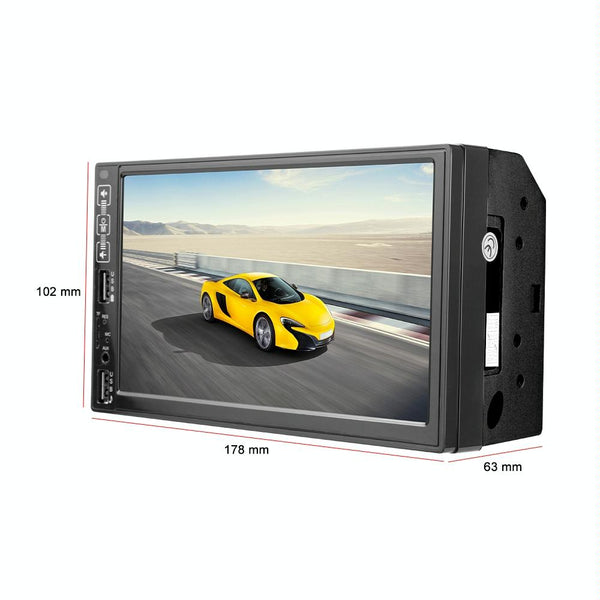 7 Inch Car Mp5 Player With Bluetooth / Fm Remote 8 Led Camera Other Car Video