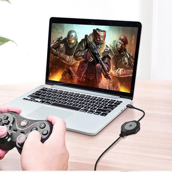 2 Pack Fast Charge Usb Docking Station 5 Port Usb3.0 / 2.0 Hub Usb Cables Hubs & Adapters