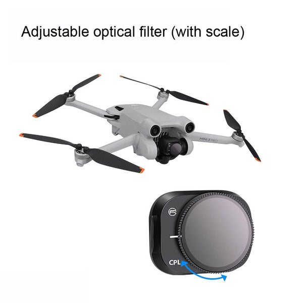 Aluminum Filter For Dji Mini 3 Pro Nd8 Camera Drone Accessories