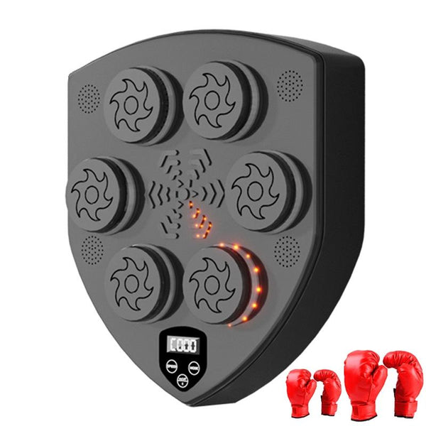 Target Boxing Machine For Smart Sandbag Training + Adult Gloves Punching Bags