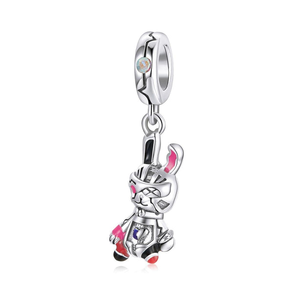 925 Sterling Silver Rabbit Pendant For Diy Bracelets & Necklaces Charms & Pendants