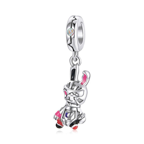 925 Sterling Silver Rabbit Pendant For Diy Bracelets & Necklaces Charms & Pendants