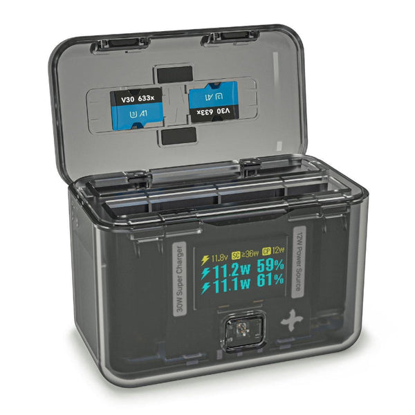 Smart Dual Charging Box For Insta360 X4 Camera Audio And Video Accessory Other Camera & Photo Accs