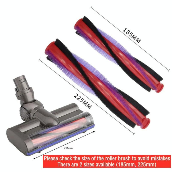 Roller Bar Brush Head For Dyson V6 Dc59 Dc62 Sv03 Vacuum Cleaner End Cap Vacuum Cleaner Parts