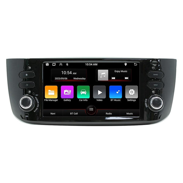 Android Navigation Bluetooth Fm Radio For Fiat Linea Punto Evo 2012 2015 + 32G Memory 64G Other Car Video