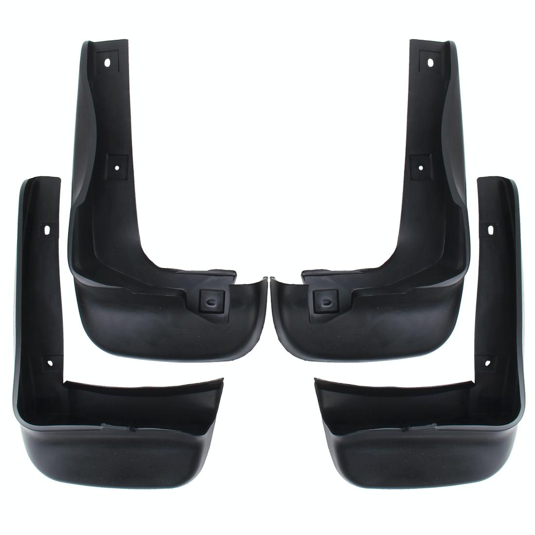 4 Pcs Car Auto Semi Rigid Pvc Splash Flaps Fender Guard For Honda City Fenders & Mud Guards