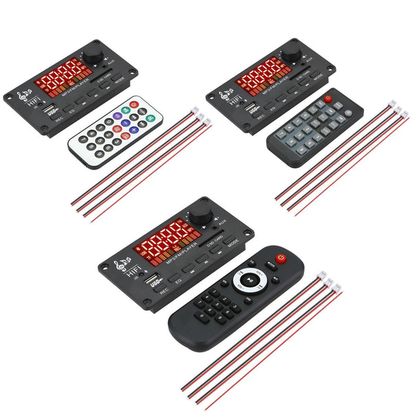 12V 50W Bluetooth Decoding Board For Fm / Call Recording Black White Development Kits & Boards