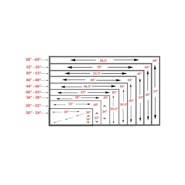 Universal Outdoor Tv Cover Waterproof & Dustproof Fits 36 38 Inches Television Covers