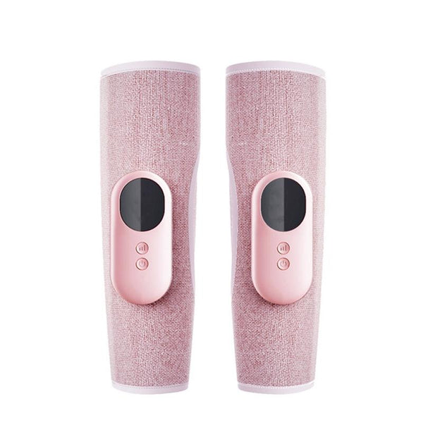 Wireless Leg Massage Pink Double Hot Compress + Air Pressure Massagers