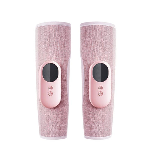 Wireless Leg Massage Pink Double Hot Compress + Air Pressure Massagers