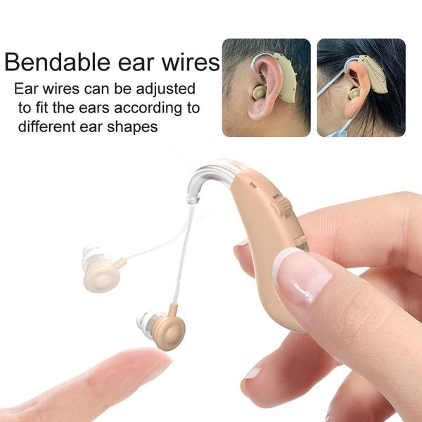 Rechargeable Hearing Aid Amplifier No Bluetooth Blue Other Health Care