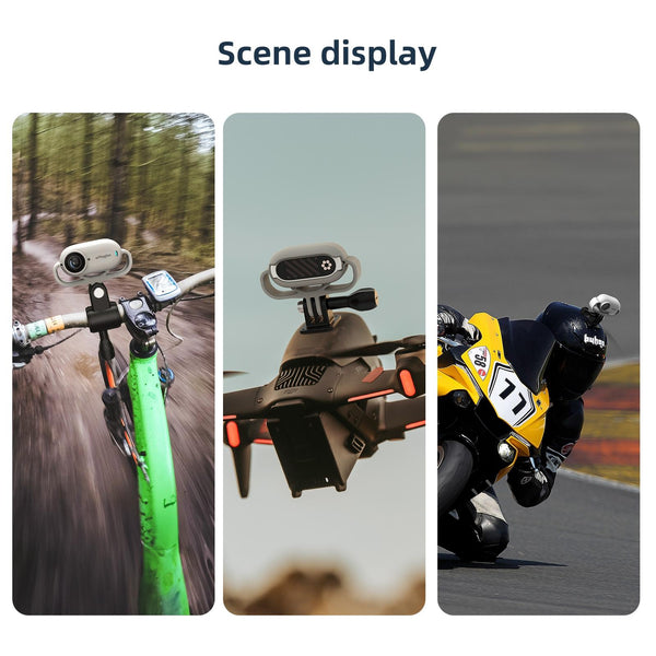 Amagisn Silicone Case For Insta360 Go Camera Black_Horizontal Camera Cases Bags & Covers