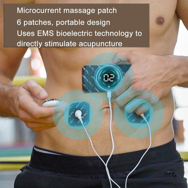 Ems Cervical Massager Patch Full Body Pulse Therapy Single Host Without Remote Massagers