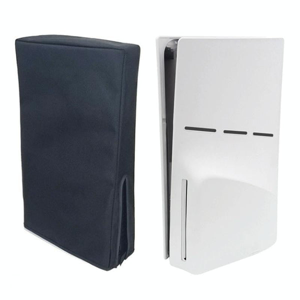 Black Dust Cover For Ps5 Slim Horizontal Disc & Digital Gray Bags Skins & Travel Cases
